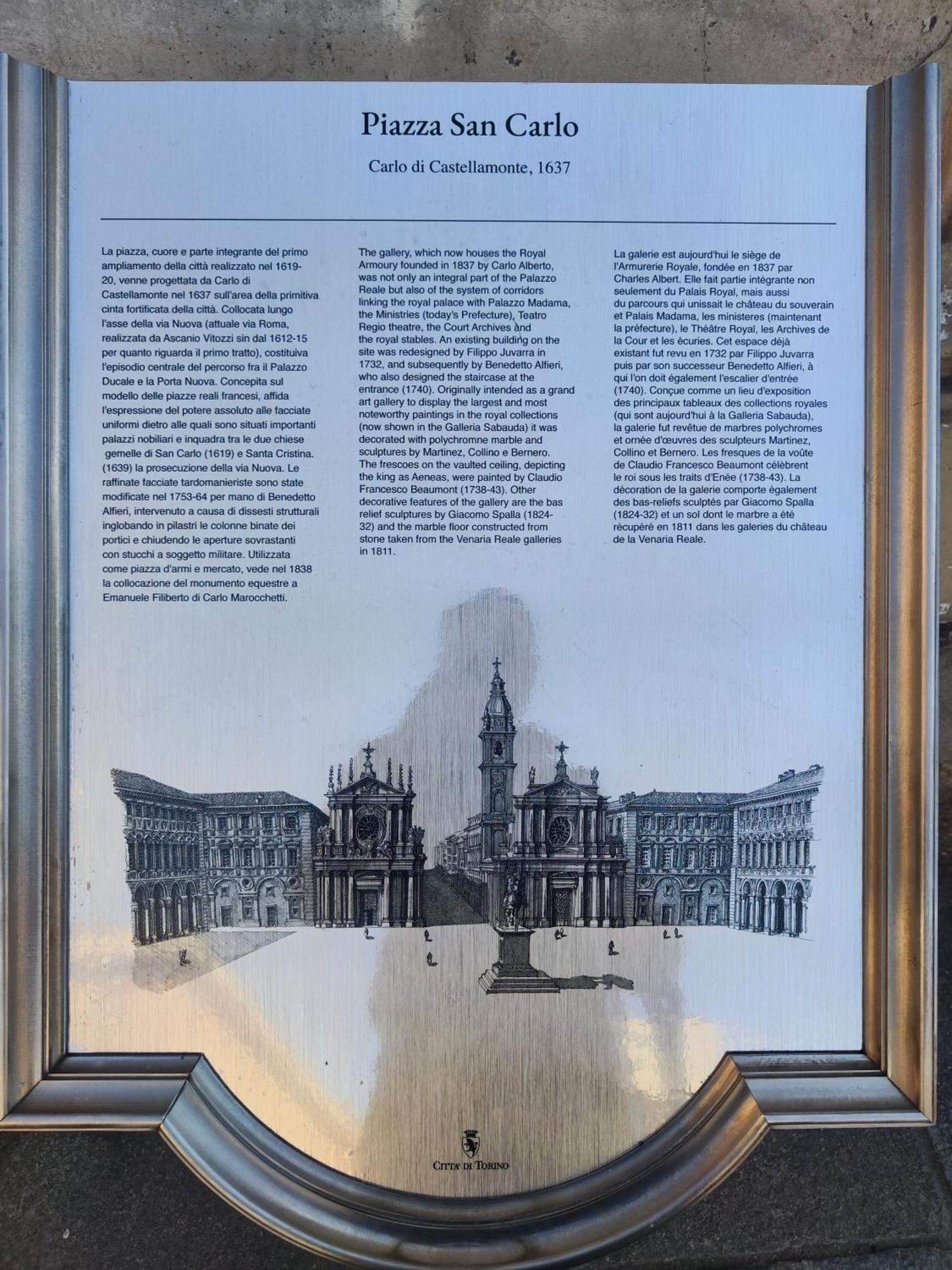 Ynh Bilo Sancarlo Museo Egizio Piazza San Carlo Lägenhet Turin Exteriör bild